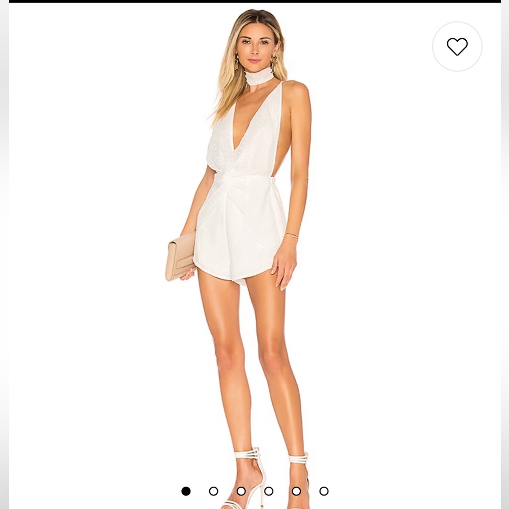 Superdown Romper With Cross Back Bachelorette Out… - image 1